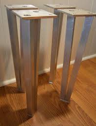 The Best Aluminum Metal Table Legs V Leg Set Of 4 V Legs Etsy Metal Table Legs Metal Table Table Legs