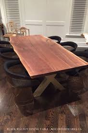 Dining Table With Golden Legs Custom Dining Tables Dining Table Live Edge Furniture