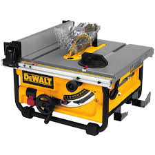 Dewalt 8 1 4 In Compact Jobsite Tablesaw Best Table Saw Portable Table Saw Diy Table Saw