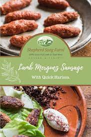 Grass Fed Lamb Merguez Sausage Recipe Goat Recipes Food Processor Recipes Lamb Recipes