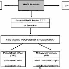 proposed organizational structure of district health