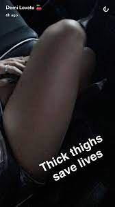 Thigh pics snapchat