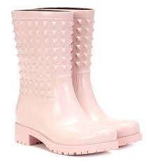 valentino garavani rubber rain boots