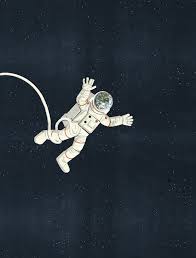 Astronaut Floating Astronaut Illustration Astronaut Art Illustration