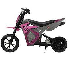 Pulse Performance Products Em 1000 Pink Electric Motorbike Qvc Com In 2021 Electric Dirt Bike Motorcycle Electric Motorbike