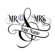 Free Free 326 Wedding Name Svg SVG PNG EPS DXF File