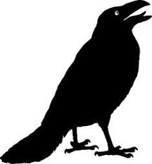 Black And White Ravens Clipart Ravens And Crows Clipart Best Clipart Best In 2020 Crow Silhouette Clip Art Vintage Crow