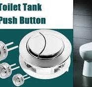 Amazon.com: 48mm/1.9" Toilet Tank Push Button Thread Diameter Dual Push  Flushing Button Adjustable Toilet Water Tank Button,Compatible with Glacier  ...