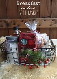 Breakfast In Bed Gift Basket Life Is A Party Recipe Christmas Gift Baskets Thoughtful Christmas Presents Gifts