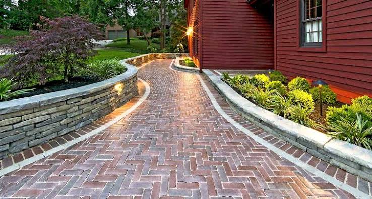 right pavers