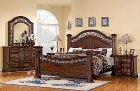 Wynwood Alicante Mansion Bedroom Set In Antigua Cherry Wynwood Furniture Furniture Bedroom Set