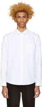 15 voir le dealvoir le deal. A P C Chemise Extra Slim Fit Oxford Shirt In White Modesens