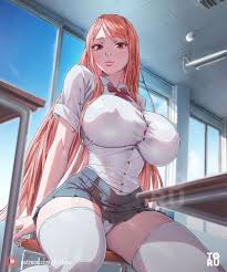 Sexy Inoue Orihime [bleach] - Hentai Blue