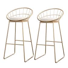 Amazon Com Laxf Stool Set Of 2 Bar Stools Modern Contemporary Bar Height Armless Pu Leather Seat Pub Bistro K In 2020 Side Chairs Dining Bar Stools Contemporary Bar