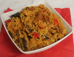 Mix all ingredients (except the paunch) together and season well. Native Jollof Rice Concoction K S Cuisine