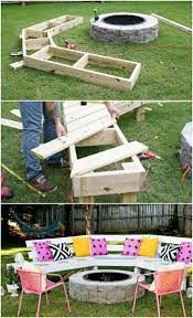 Maybe you would like to learn more about one of these? Diy Circle Bench Around Your Fire Pit 1001 Gardens Diy Backyard Pallet Outdoor Fire Pit Bench