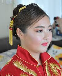 chinese wedding et makeup hairdo