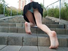 Upskirt butt view in a school uniform ~ by Murrning Glow Porn Pic - EPORNER