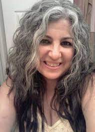58 Trendy Ideas Hair Grey Curly Over 50 Long Gray Hair Silver Grey Hair Grey Curly Hair