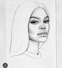 Beautiful Easy Black And White Drawings Of Girls Pin By Amea On Art Art Drawings Sketches Girls Cartoon Art Art Drawings Sketches Pencil