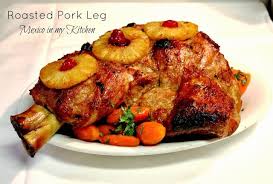 How To Make Roasted Pork Leg Recipe Pierna De Puerco Al Horno Recipe Pork Leg Recipes Pork Roast Pork Leg