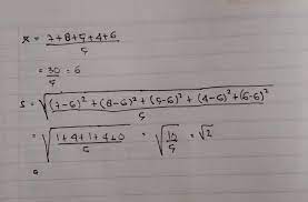 Jadi nilai simpangan baku data kelompok dari soal di atas adalah 5,51. 40 Simpangan Baku Dari Sekelompok Data Tunggal 7 8 5 4 6 Adalaha 2b 2c 6d 10 E 6 Brainly Co Id