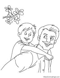 Just download one, open it in any image editor and print. Father With Son Coloring Page Download Free Father With Son Coloring Page For Kids Fathers Day Coloring Page Coloring Pages Word Art Drawings