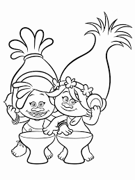 Trolls Coloring Pages For Kids In 2020 Poppy Coloring Page Pokemon Coloring Pages Cartoon Coloring Pages