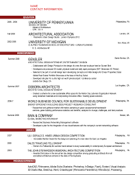 osborn architects resume sample free