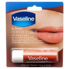 10 vaseline therapy lip balm.25 oz cocoa butter flavor petroleum jelly mini jar. Vaseline Lip Therapy Cocoa Butter Lip Balm With Petroleum Jelly For Providing Your Lips With Ultimate Hydration And Essential Moisture To Treat Chapped Dry Peeling Or Cracked Lips 0 16 Oz Walmart Com