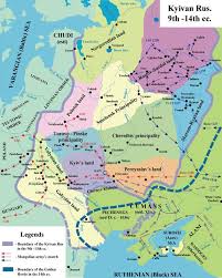 Kyivan Rus 9th 14th Centuries Historical Maps Russian History Ancient Maps