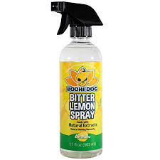 Best cat urine spray cleaner: New Bitter Lemon Spray Stop Biting And Chewing For Puppies Older Dogs Cats