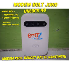 Bisa digunakan di seluruh wilayah indonesia Modem Bolt Juno Unlock 4g Shopee Indonesia