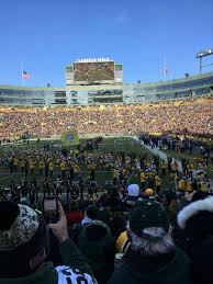 genuine lambeau field seating chart section 131 section 132