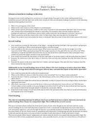 In barn burning one of the main conflicts is that sarty will have to make a decision. Study Guide To