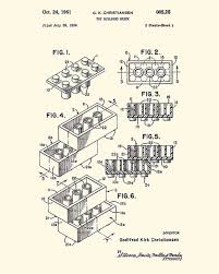 Lego Set Patent Art Print Lego Print Lego Decor Lego Art Print Etsy Lego Patent Patent Art Prints Lego Print