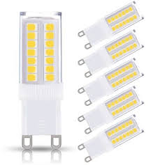 Jcase G9 Led Light Bulbs 5w 40w Halogen Equivalent 400lm Daylight White 6000k Jcase