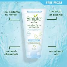 Check spelling or type a new query. Simple Water Boost Micellar Facial Gel Wash Cleanser 150ml Superdrug