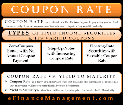 What does income bond mean? Coupon Rate Meaning Example Types Yield To Maturity Comparision