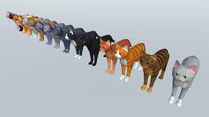 Lowpoly Cats Pack 3d Animals Unity Asset Store In 2021 Cats Animals Unity Asset Store