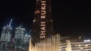 Dubai S Burj Khalifa Lights Up For Shah Rukh Khan S Birthday News Khaleej Times Burj Khalifa Dubai Dubai Video Came to dubai after a decade for my honeymoon and decided to try one of the address hotels and the boulevard experience was amazing. dubai s burj khalifa lights up for shah