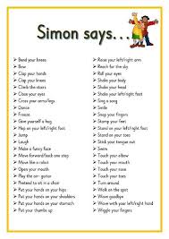 Simon Sagt Pdf Onedrive Childhandskills Onedrive Simon Preschool Songs Preschool Games Classroom Games