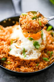 Kimchi Fried Rice Kimchi Fried Rice Korean Food Side Dishes Asian Dishes