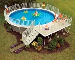 Deck Ideas For Above Ground Pool Round Jpg 500 400 Backyard Pool Above Ground Swimming Pools Pool Deck Plans
