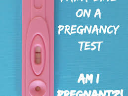 Most of the time, hcg is only in a woman's body during pregnancy, so a test is usually fairly conclusive for pregnancy. Faint Line On Pregnancy Test Is Very Light And Not Getting Darker Am I Pregnant Wehavekids