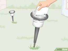 Most newly purchased solar lights come with rechargeable batteries. 3 Easy Ways To Clean Solar Lights Wikihow