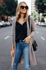 A Stylish Way To Dress Up A Cardigan Fashion Jackson Lace Top Outfits Black Lace Top Outfit