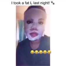 When you're just trying to take care of your skin, but life has other plans  #skincare #sheetmask #stgeorgelashes #stgeorgewaxing #thewaxqueen #waxing  #morgstheestie