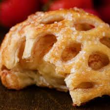 Caged Apple Puff Pastry Recipe By Tasty Recipe Apple Recipes With Puff Pastry Puff Pastry Recipes Puff Pastry Desserts