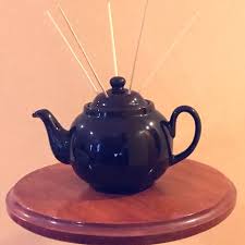 Ceramic Vintage Brown Betty Teapot